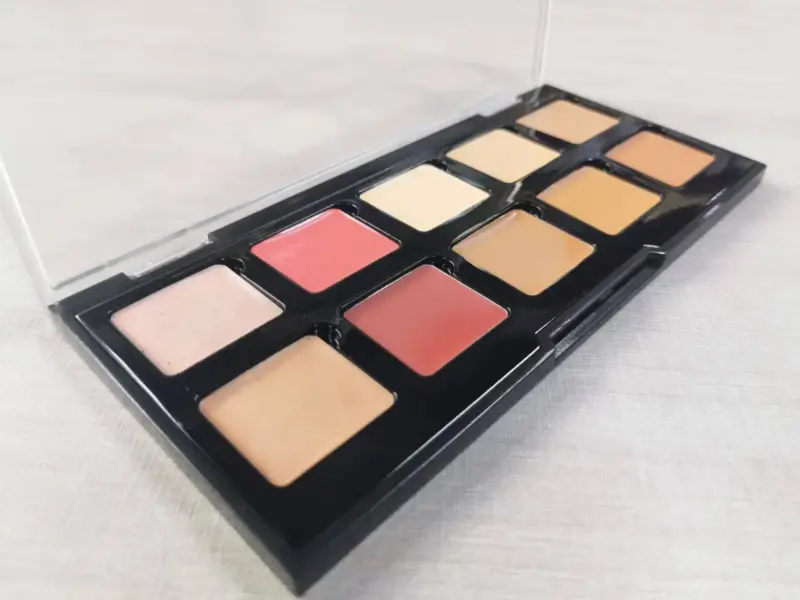 Factory New Arrival Face Makeup Plate Waterproof Contouring Concealer Plate 6 Colors Cream Blush Palette Private Label
