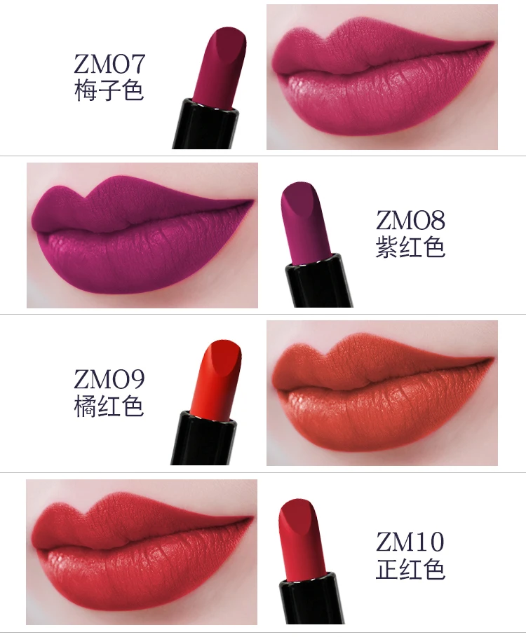 Custom logo Private Brand Name Color Matte Organic Good Quality High Pigment Long Lasting Lipstick