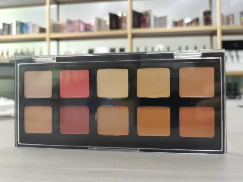Factory New Arrival Face Makeup Plate Waterproof Contouring Concealer Plate 6 Colors Cream Blush Palette Private Label