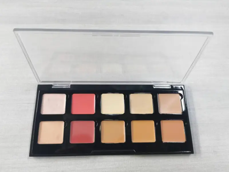 Factory New Arrival Face Makeup Plate Waterproof Contouring Concealer Plate 6 Colors Cream Blush Palette Private Label