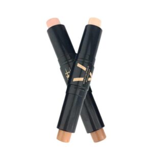 Custom dual-ended highlighter and contour stick for daily use