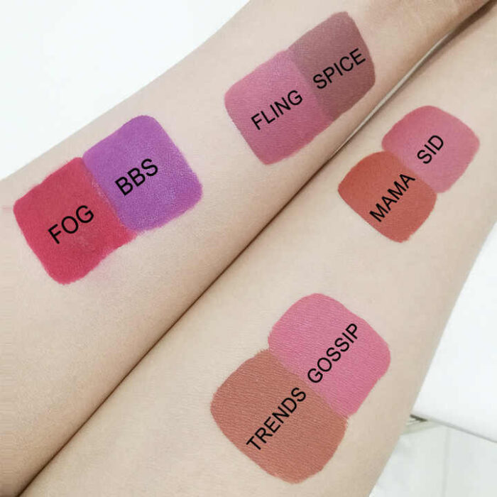 Customizable Organic Clear Lipstick Matte Liquid Formula with Chemical Ingredients Personalized Brand