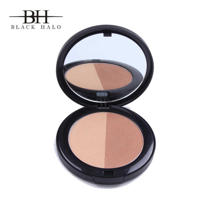 Custom pressed mineral powder foundation with 5-in-1 benefits