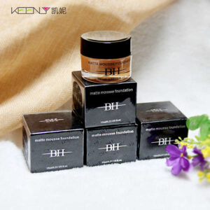 Custom mineral mousse foundation for private label brands