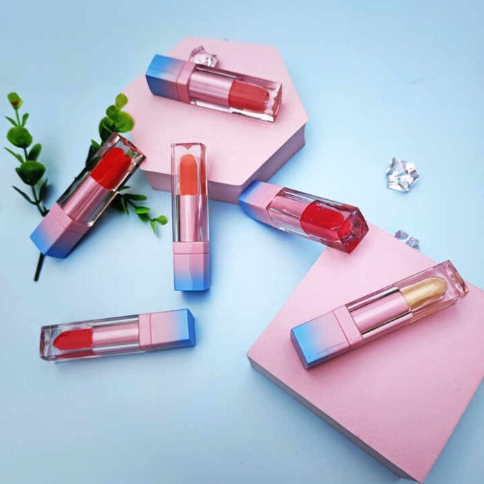 New Matte Liquid Vegan Waterproof Private Label Create Your Own Luxury Red Chinese Organic Lipstick Set