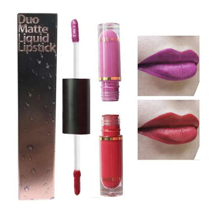 Customizable Organic Clear Lipstick Matte Liquid Formula with Chemical Ingredients Personalized Brand