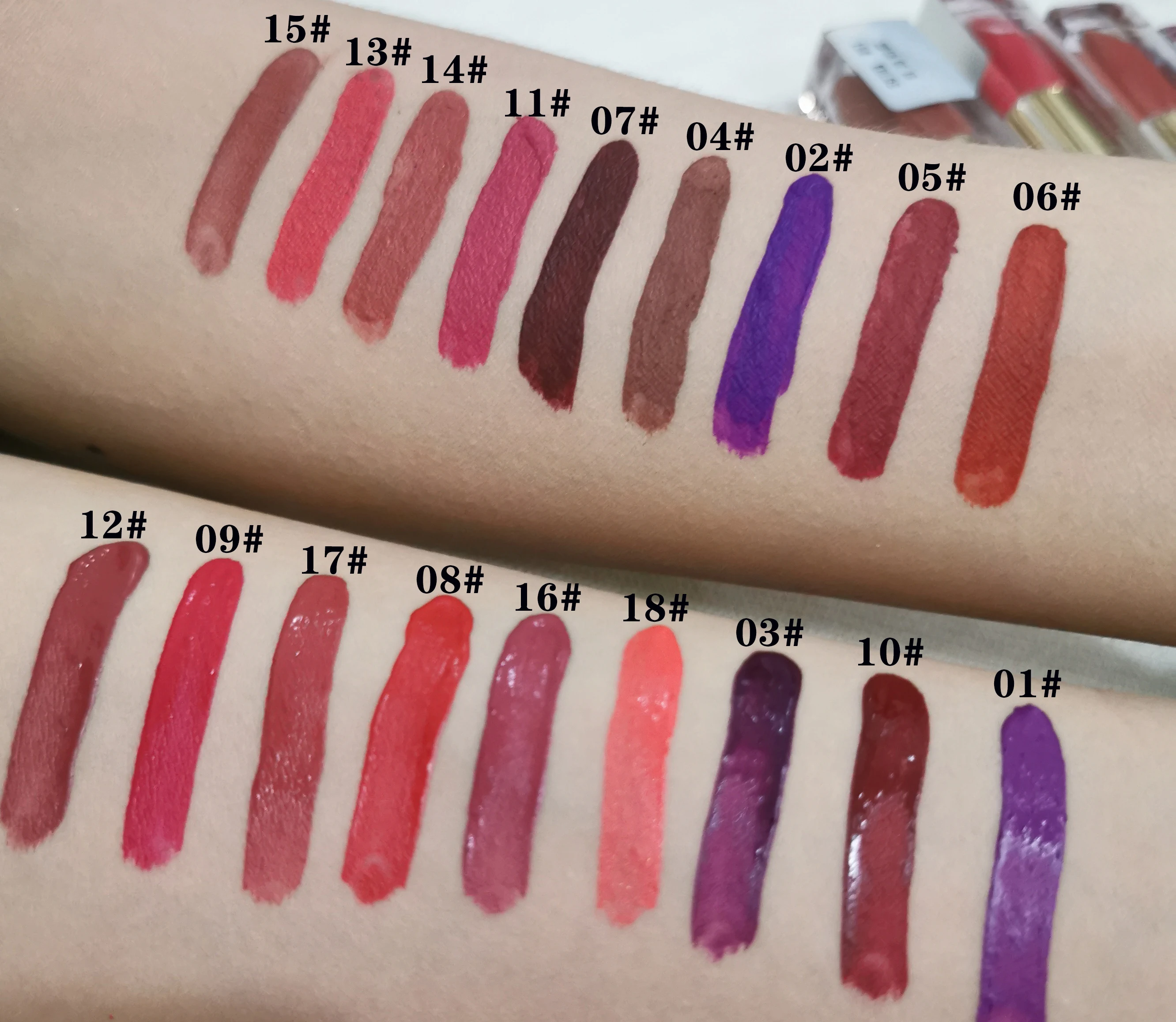 New Lipgloss Branded Name Matte Liquid Lipstick Factory Direct Sales Lip Gloss No Labels Lip Gloss Private Label