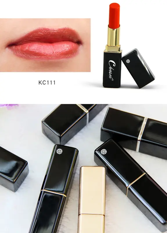 Factory Private Label Brands Cosmetic Makeup Moisturizing Organic Vegan Matte Color Lipstick