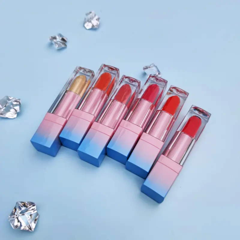 New Matte Liquid Vegan Waterproof Private Label Create Your Own Luxury Red Chinese Organic Lipstick Set
