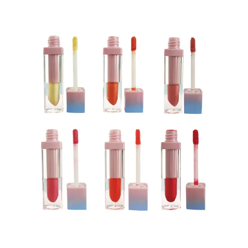 New Matte Liquid Vegan Waterproof Private Label Create Your Own Luxury Red Chinese Organic Lipstick Set