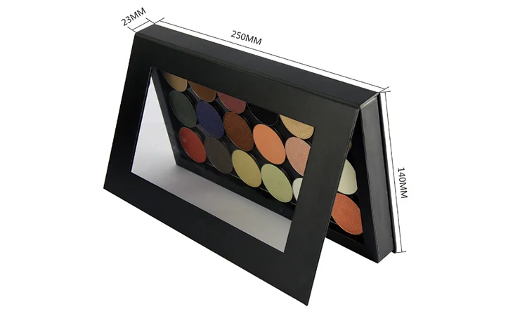China OEM factory for Empty Magnetic Palette. We manufacture versatile palettes holding 36x36mm or 64x26mm pans. Waterproof, customizable & low MOQ (50pcs). Request a free factory sample!