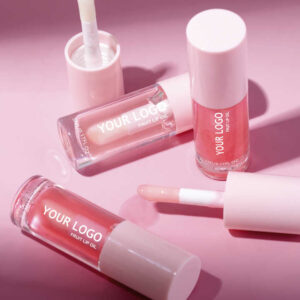 Clear Lip Oil Vitamin-E Enriched & Non-Sticky Gloss Fruit Scented & Customizable