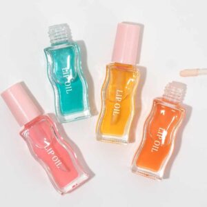 Custom Lip Stain bottle in elegant packaging.