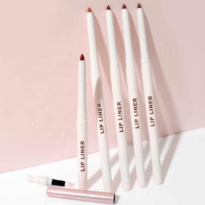 Custom Long-Lasting Lip Liner pencil with built-in sharpener.