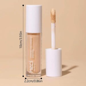 Private Label Liquid Concealer in 9 shades displayed on a gradient