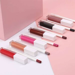 Private Label Matte Lip Kit - Waterproof Liner & Liquid Lipstick Set