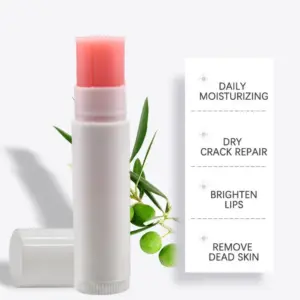 Moisturizing Repair Lip Balm with 6 flavors: Jasmine, Cherry, Lemon, Blueberry, Rose, Lily