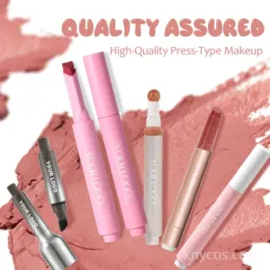 Custom Tinted Lip Balm Stick - OEM/Private Label 2-in-1 Shimmer Lip Pen with Click Format