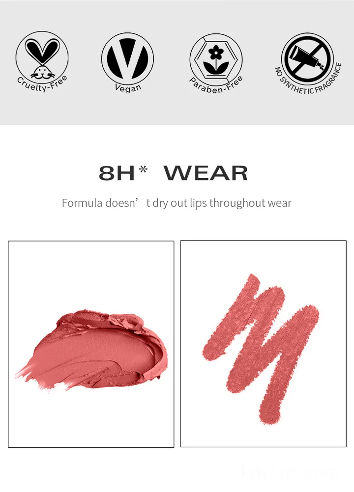 Private Label 2 in 1 Lipstick Lip Liner Pencil - Dual-End Design