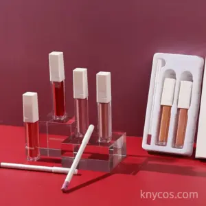 Custom Private Label Lip Liner and Lip Gloss Set - 8-Color Matte Liquid Lipstick + Lip Liner, OEM