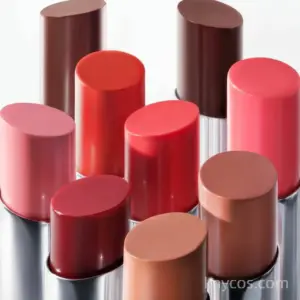 Private label lip stain with 8-hour high-shine finish, featuring plumping and hydrating formula in sleek 3.5g tube.