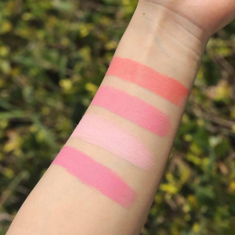 Lip & Cheek Balm Blush Stick – Long-Lasting Mineral Powder, Matte Finish, Vegan