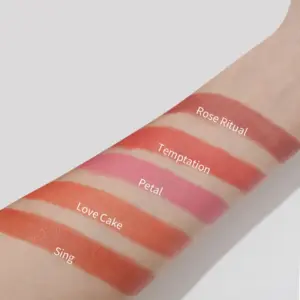 Liquid Blush – Waterproof Gel-Cream Blusher, Long-Lasting, Natural Finish, Vegan