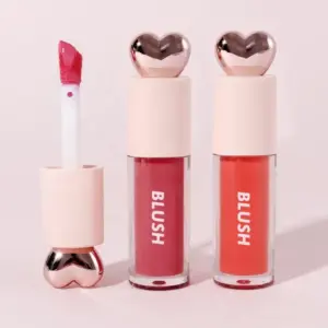 Liquid Blush – High Pigment Waterproof Blush with Heart-Shaped Cap, Vegan