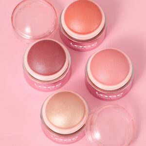 Creamy Blush Balm – Multi-Use Travel Size Shimmer Cream Blusher, Vegan