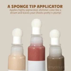 Liquid beauty wand with sponge tip applicator – super pigmented, easily blendable