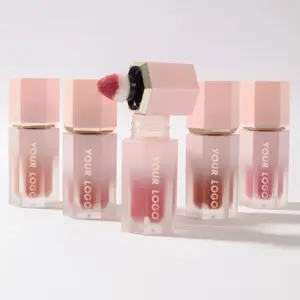 Liquid Blush – High Pigment Dewy Blush for Cheeks & Lips, Long-Lasting Waterproof