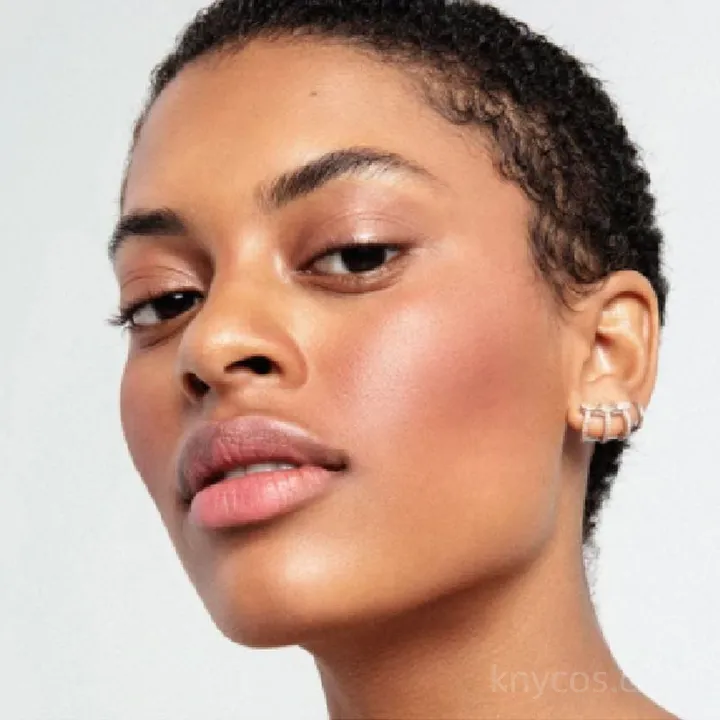 Blush Powder – Heart-Shaped Hydrating Blush with Hyaluronic Acid + Vitamin B5, Soft & Buildable - Image 5