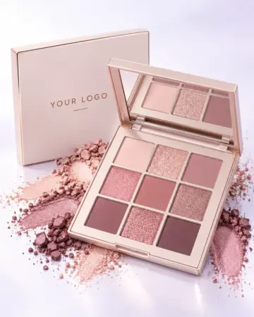 9-Color Eyeshadow Palette Private Label
