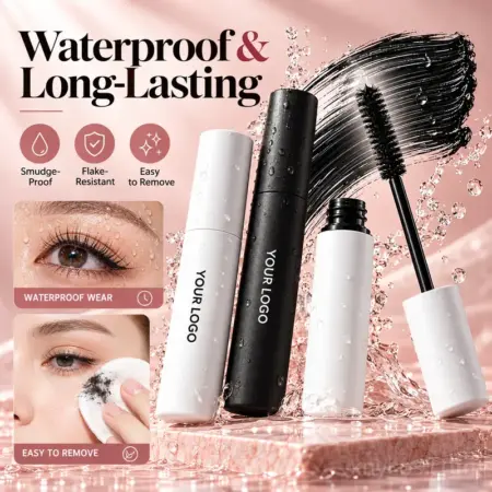 Private Label Mascara – Wholesale 4D Silk Fiber Lash Extension, Waterproof & Long-Lasting