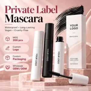 Private Label Mascara – Wholesale 4D Silk Fiber Lash Extension, Waterproof & Long-Lasting
